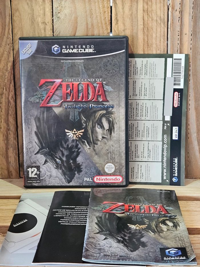 Nintendo Gamecube # Zelda Twilight Princess complet avec Code VIP #