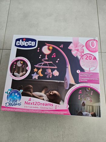 Mobile bébé fille Chicco neuf