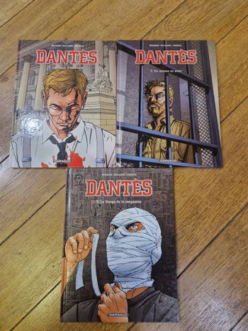 Lot de 3 bd dantes