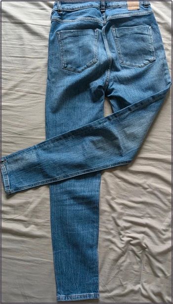 Jean Zara taille 38 femme bleu skinny