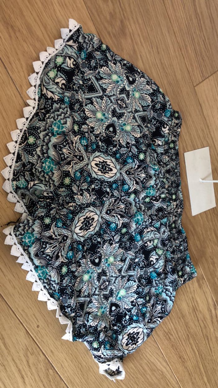 Short léger Liberty taille S bleu turquoise - photo numéro 7