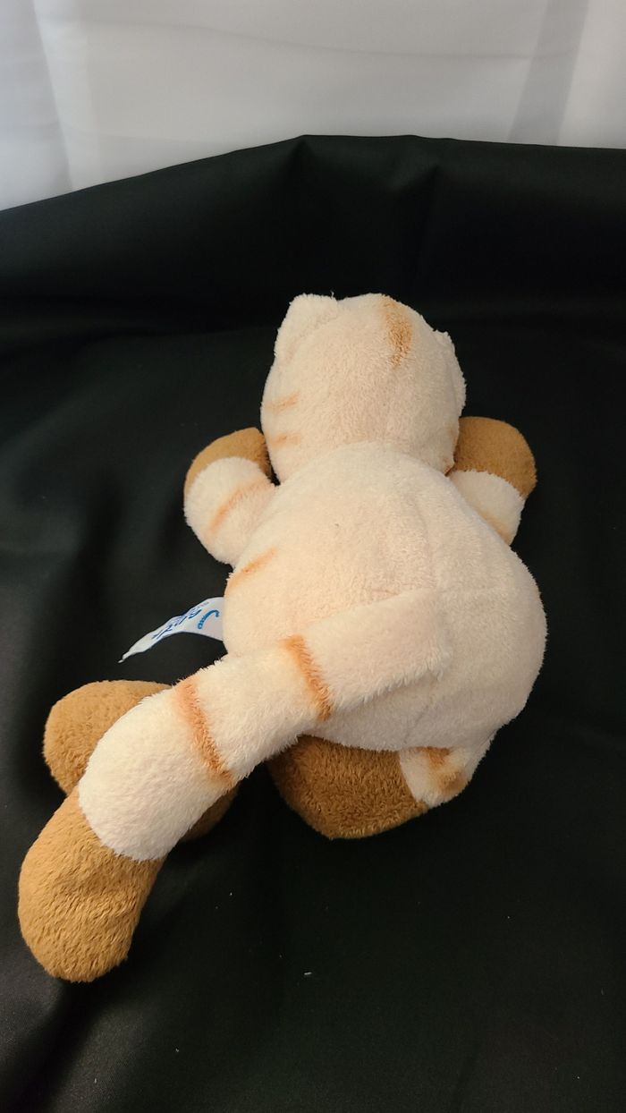 Chat JANTA doudou beige tigre - photo numéro 2