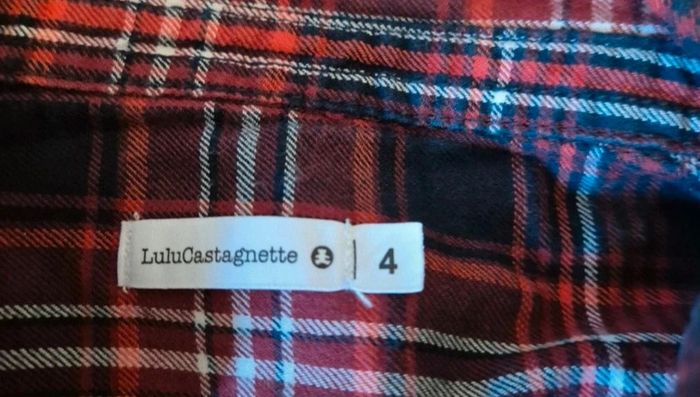 Chemise manches longues garçon lulu castagnettes 4ans - photo numéro 3