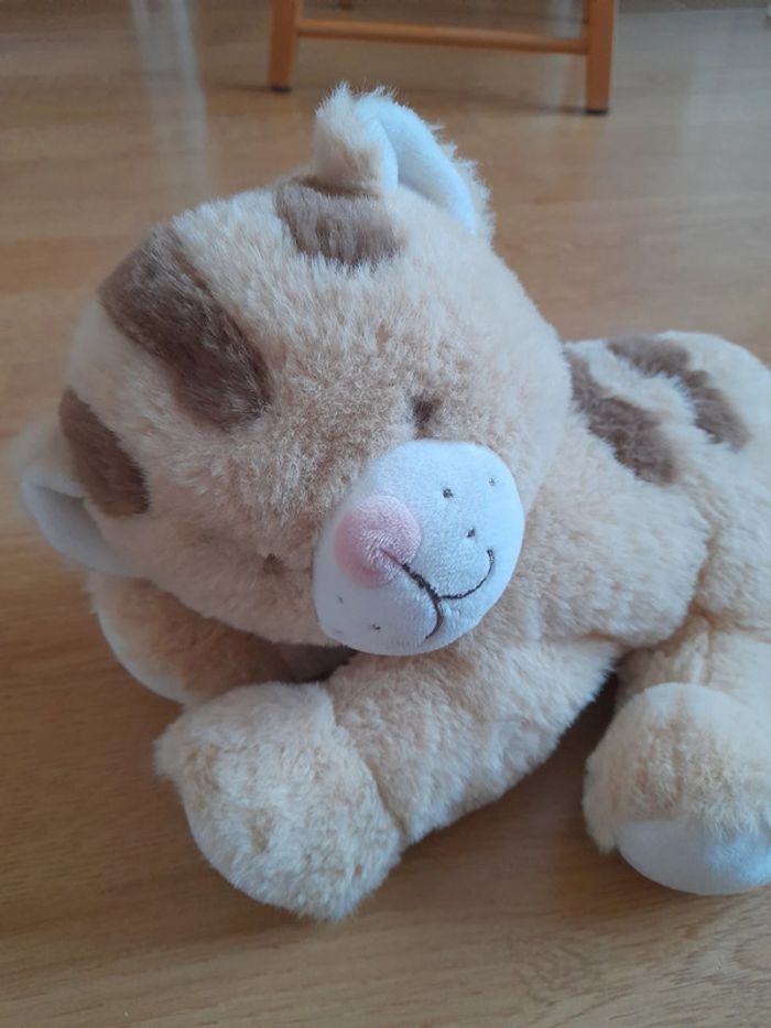 boîte à musique peluche chat - photo numéro 3