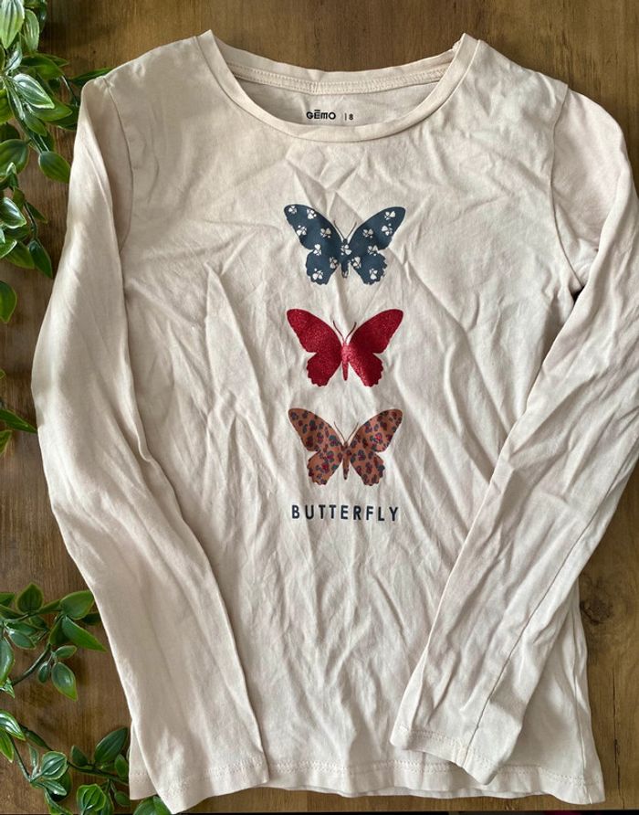 Tee shirt simple 8 ans gemo