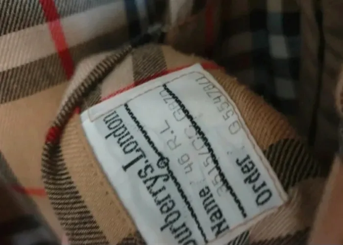 Trench Imper Parka Gabardine coton Burberry Taille L - photo numéro 4