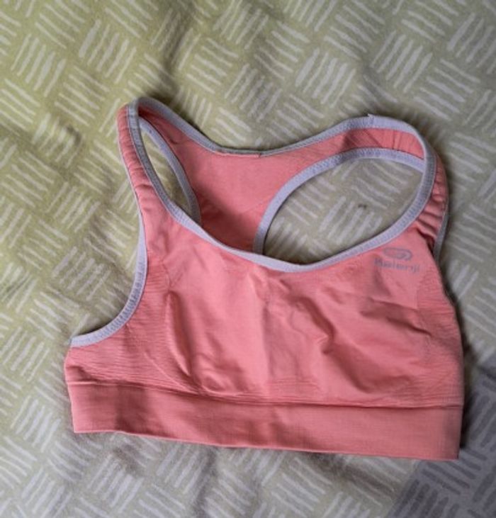 T-shirt sport + brassière Kalemji 10 ans - photo numéro 4