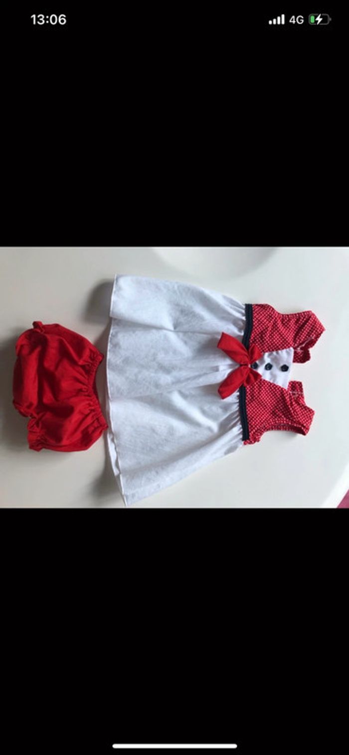 Robe espagnole avec culotte