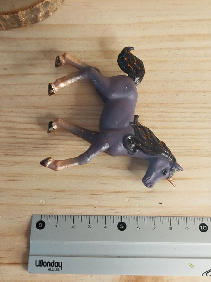 Schleich jeune licorne parme Figurine animal imaginaire - photo numéro 5