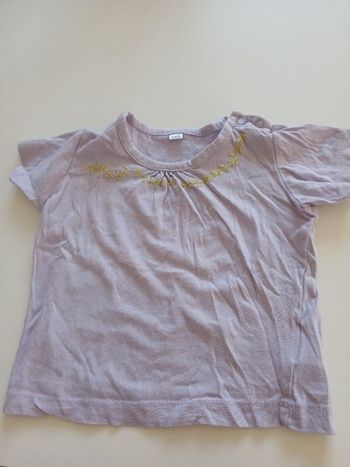 T-shirt broderie maison