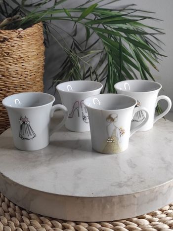 Tasses porcelaine girly
