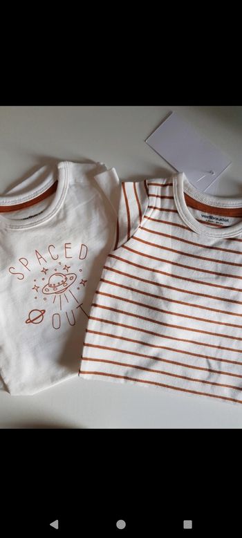 Lot de 2 T-shirts