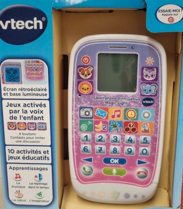 Téléphone éducatif neuf spiderman ou pour fille dans son emballage - photo numéro 3