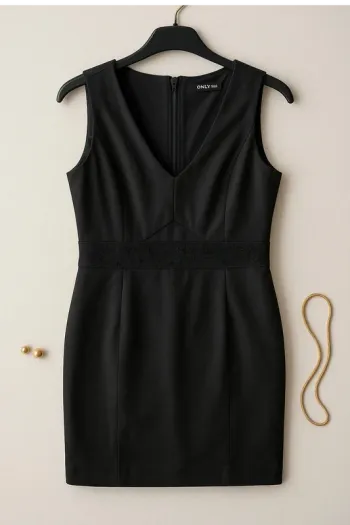 Robe noire élégante femme M – Marque ONLY U – soirée/cocktail
