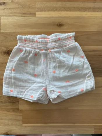 Short lulu castagnette rose saumon