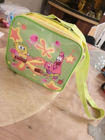 Sac à goûter bob l'éponge