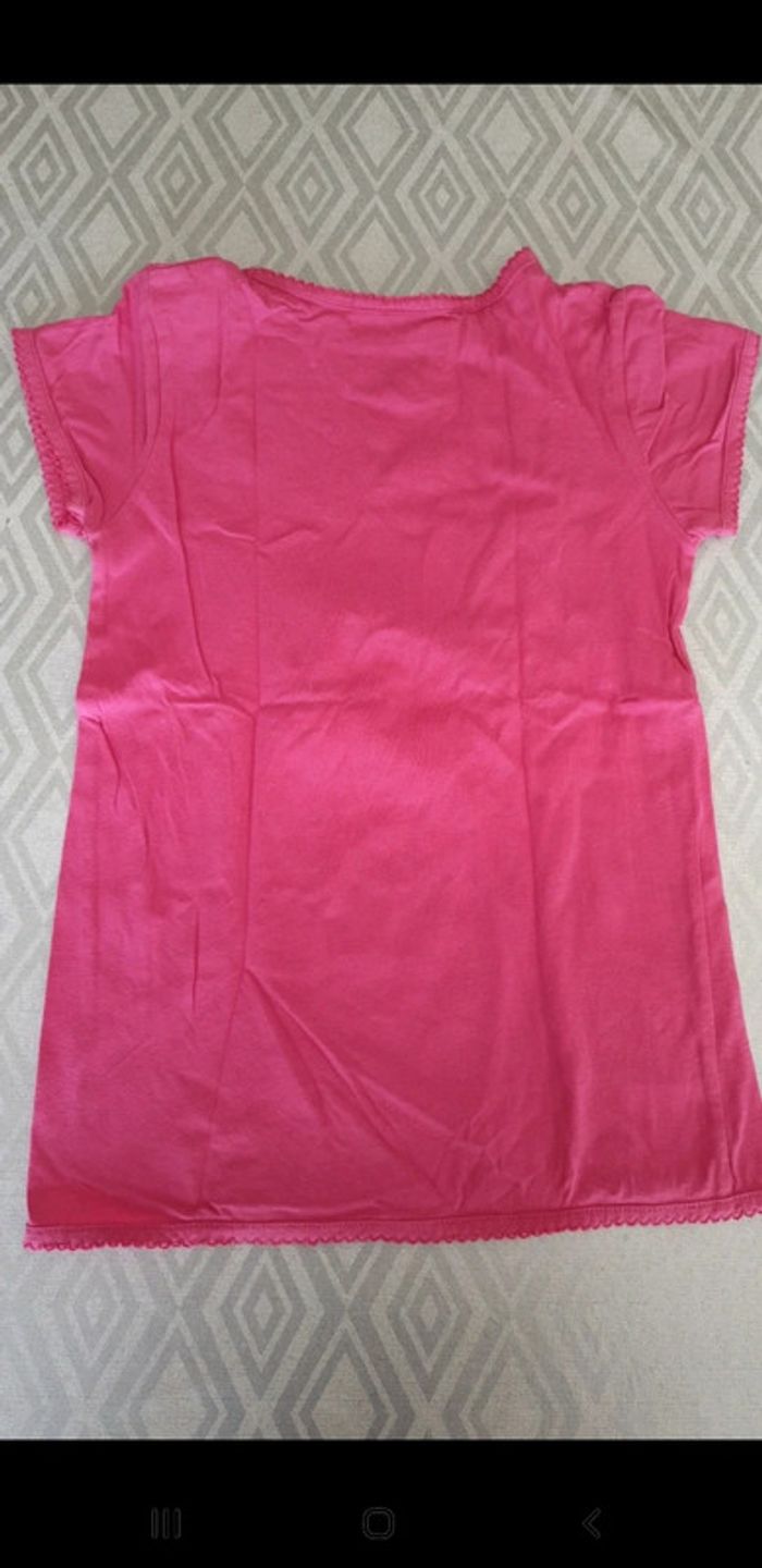 T-shirt long fille 4 ans - photo numéro 6