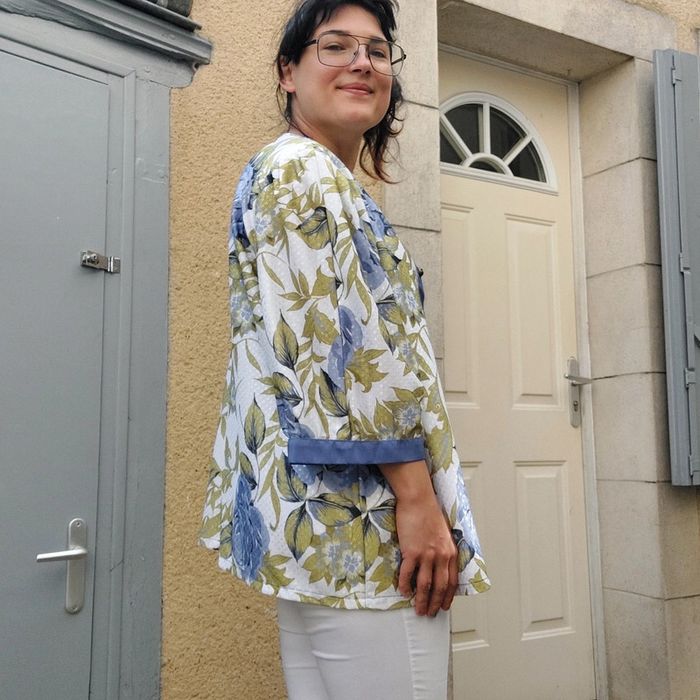Jolie veste Vintage grande taille - photo numéro 3