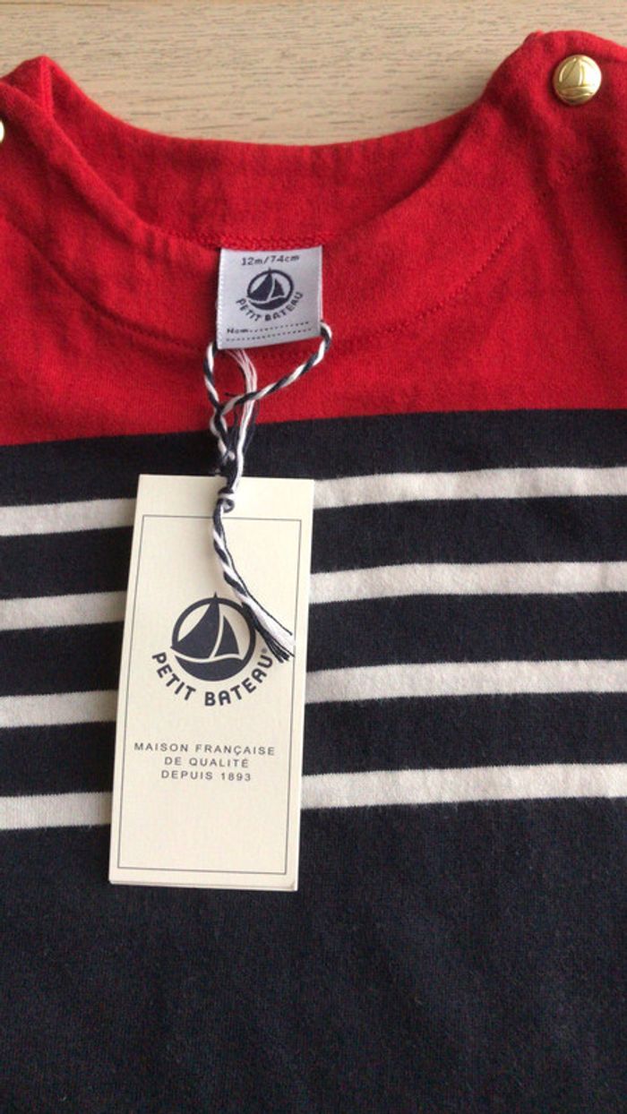 Robe marinière neuve petit bateau - photo numéro 2