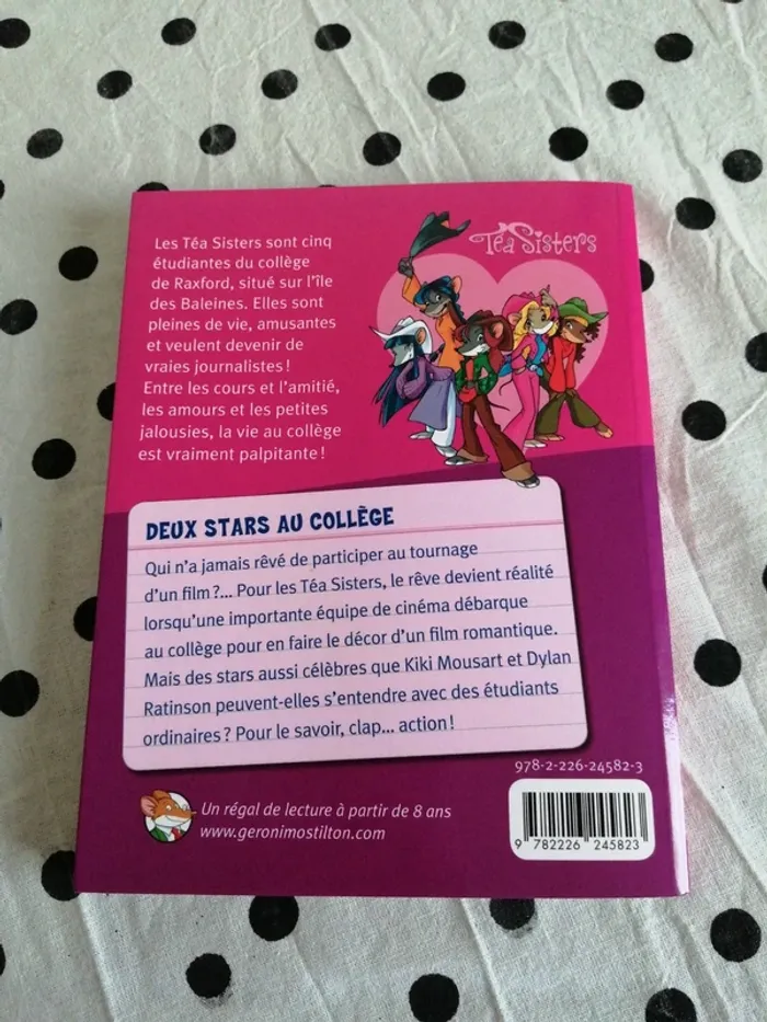Livre deux stars au collège tea stilton le collège de raxford / albin michel jeunesse - photo numéro 4