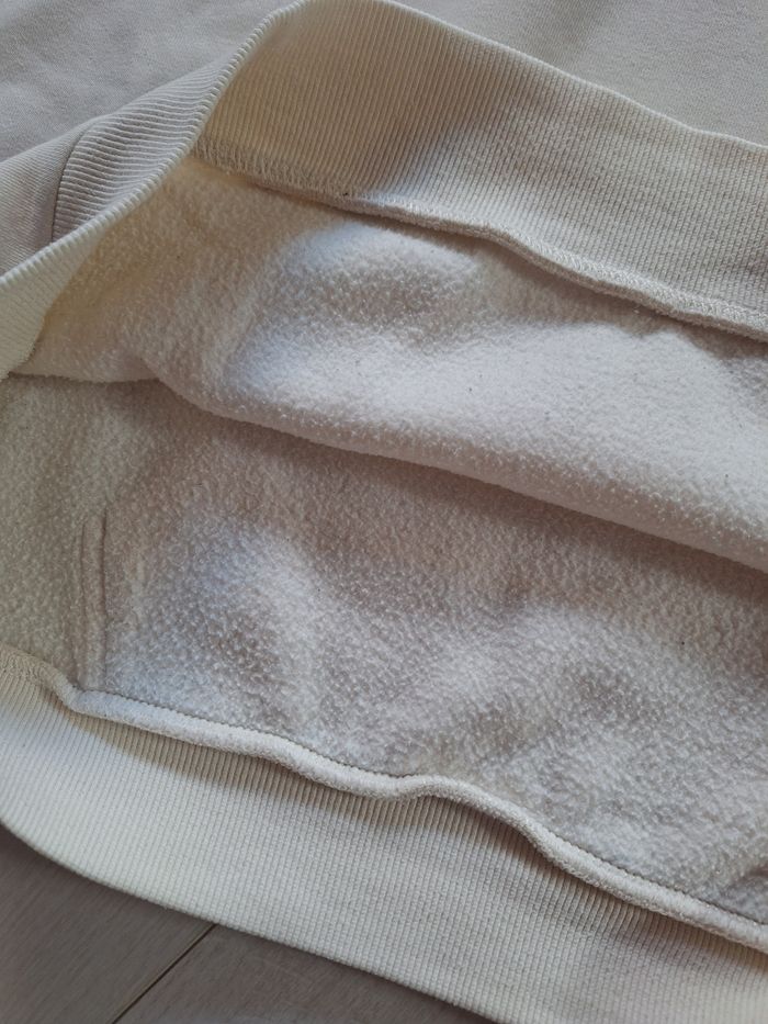 Sweat à capuche blanc/crème La Halle - photo numéro 8
