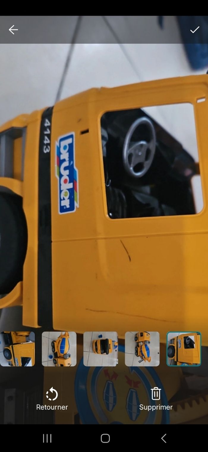 Camion toupie Bruder - photo numéro 4