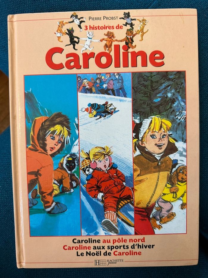 Recueil 3 histoires de Caroline Pierre Probst livre album pôle Nord Noël ski