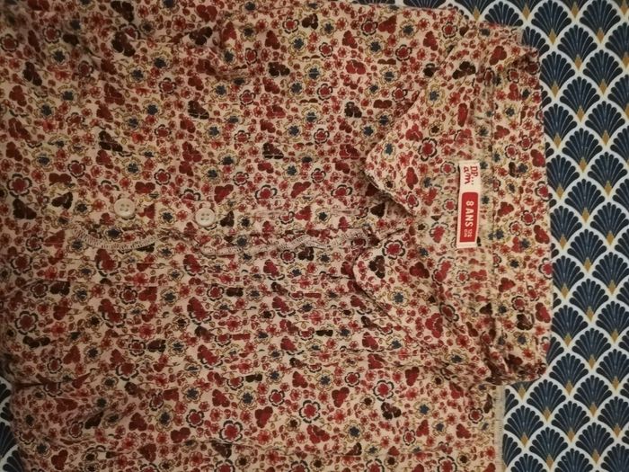 Chemisier à fleurs 8 ans - photo numéro 4