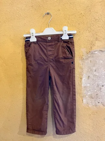 Pantalon marron Obaibi - 23 mois