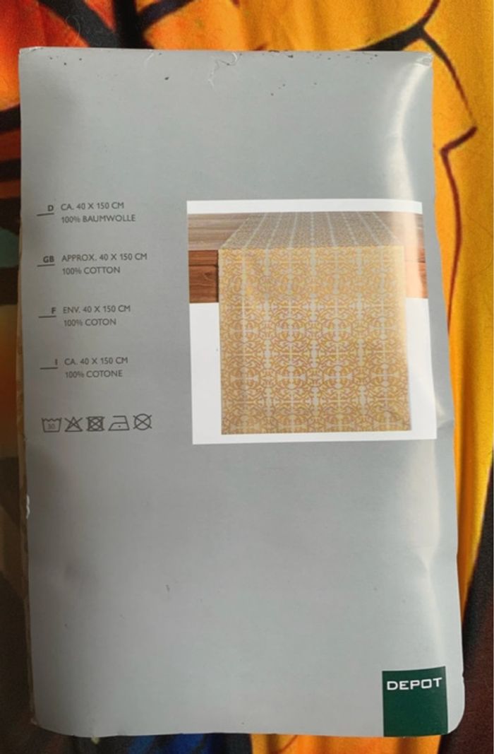 Chemin de table fêtes neuf - photo numéro 3