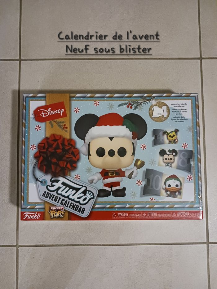 Calendrier de l'avent Disney Funko Pop