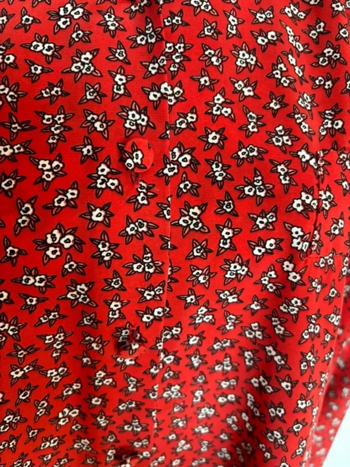 Blouse fleurie femme taille 40 - photo numéro 3
