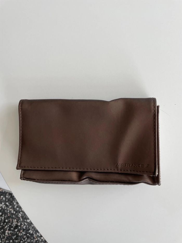 Pochette air France marron
