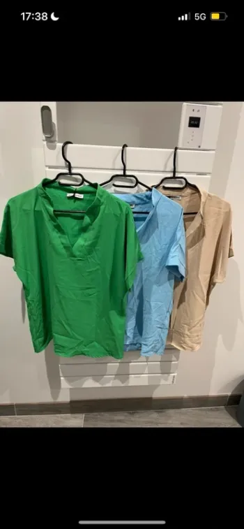 T shirt col V