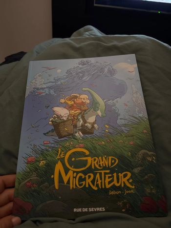 Livre école des loisirs le grand migrateur