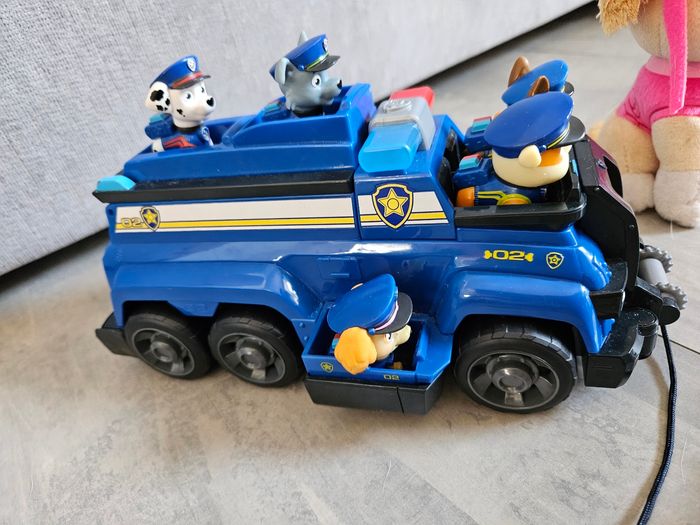 Lot pat patrouille figurines et leur véhicules - photo numéro 3