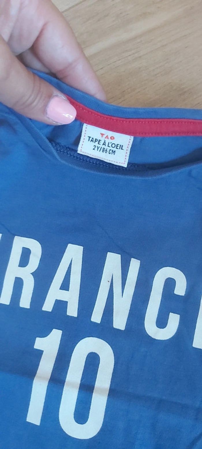 Tee-shirt France garçon TAO 24 mois (78) - photo numéro 2