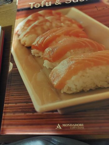 Livre de recettes tofu &sushis 