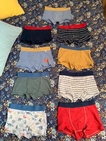 9 Boxers 6 ans / Tape a l'œil