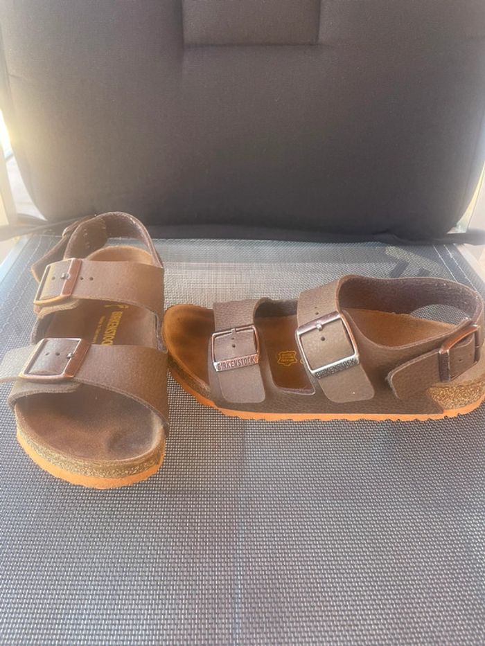 Sandales Birkenstock marron 33 - photo numéro 2