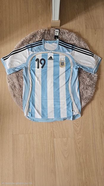 Adidas Argentina Home 2006 Messi #19 – Réédition Officielle
