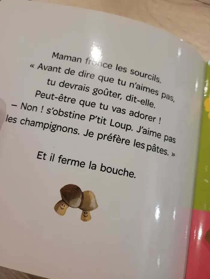 Ptit loup n'aime que les pâtes livre - photo numéro 3