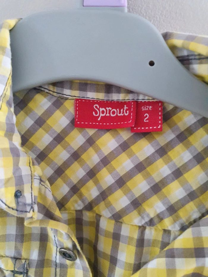 Ensemble short et chemise sprout 2 ans - photo numéro 3