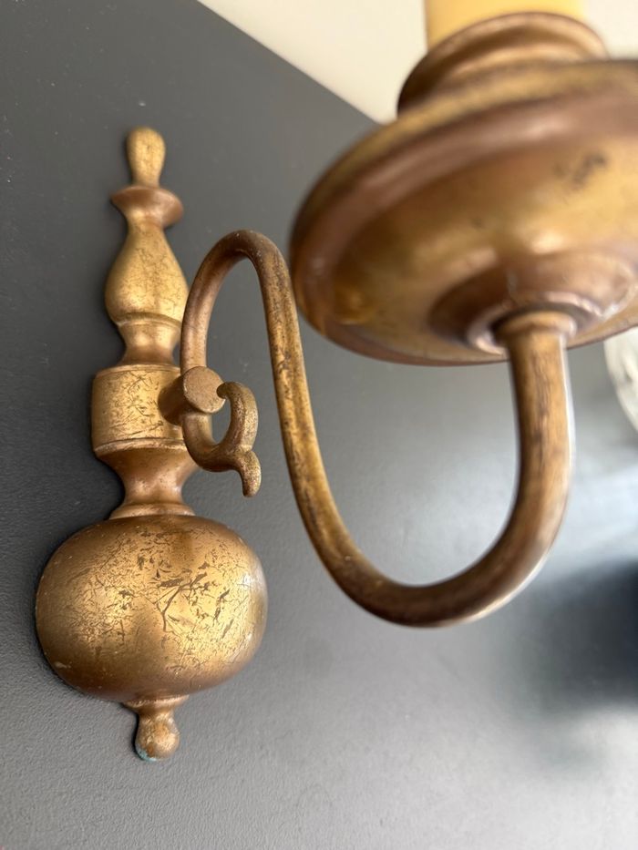 Applique chandelier ancienne - photo numéro 4