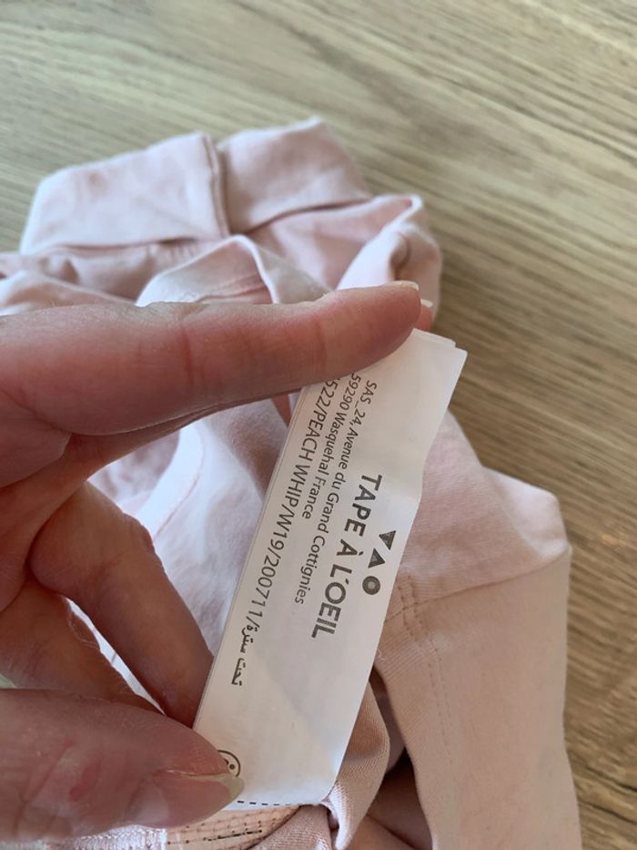 Ensemble 3 pièces fille pentalon et 2 sous pull - 12 mois - obaibi - photo numéro 17