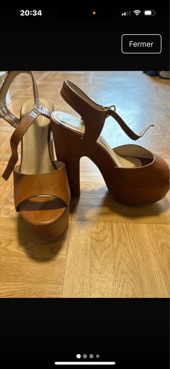 Sandales compensées