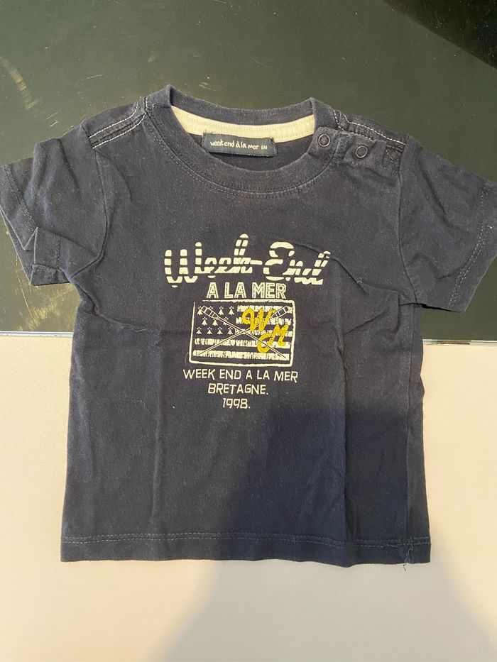 Teeshirt Week-end à la mer