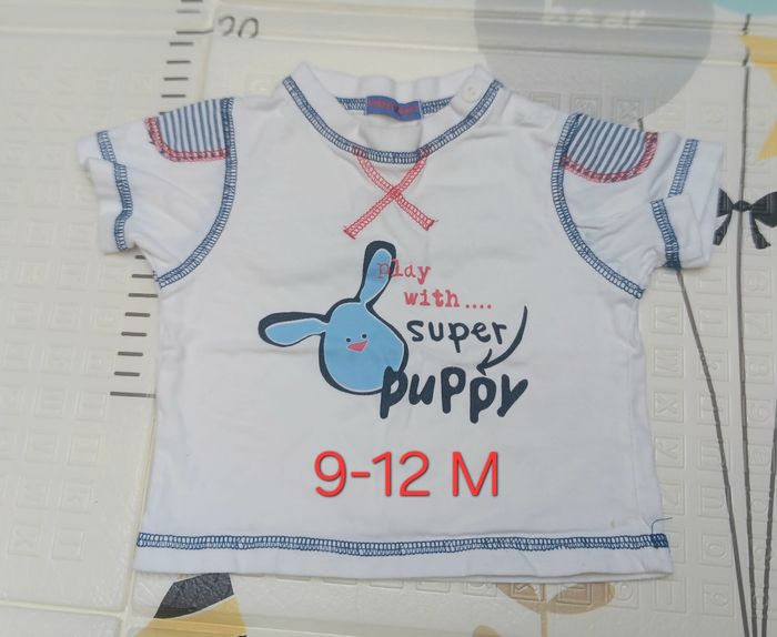 Lot de 7 T-shirts bébé 3-6-9-12M - photo numéro 8