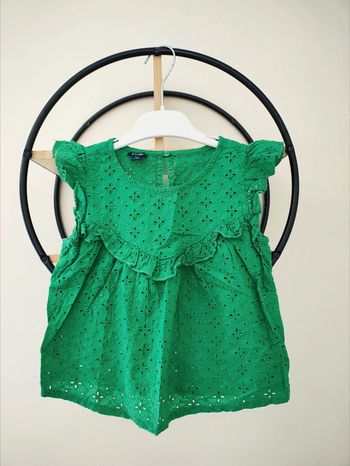 4 ans blouse été effet broderie dentelle kiabi