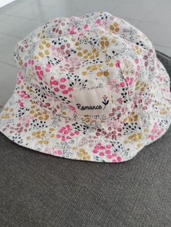 Chapeau bébé fille 3 -6 mois